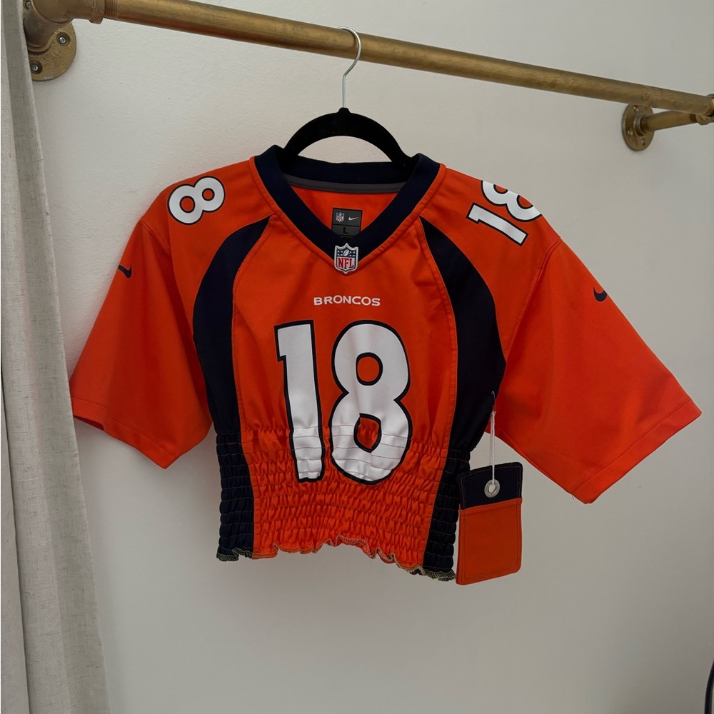 Upcyled Scrunch NFL Jersey - Picture 1 of 2